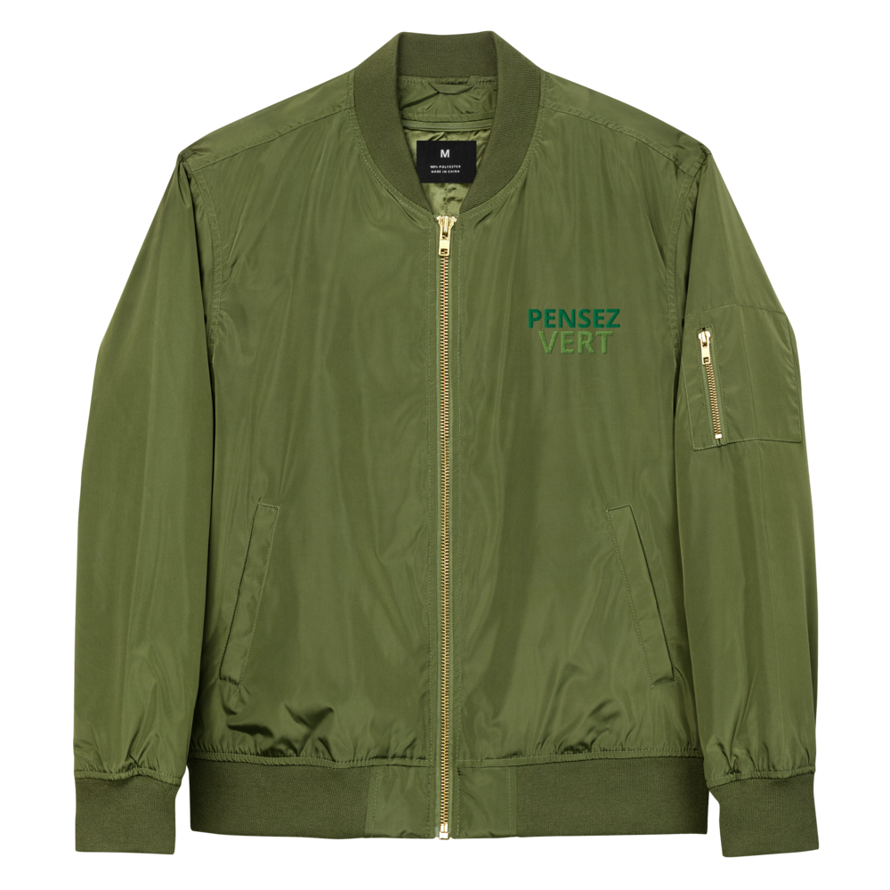 Veste Bomber Premium – Écolo & Stylée comme Kevin
