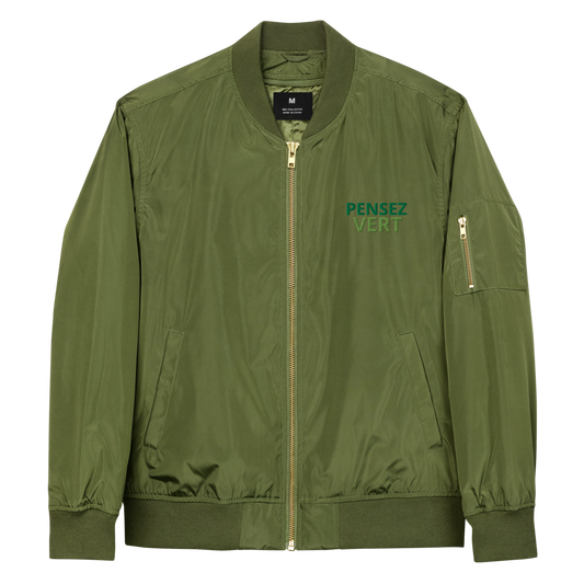 Veste Bomber Premium – Écolo & Stylée comme Kevin