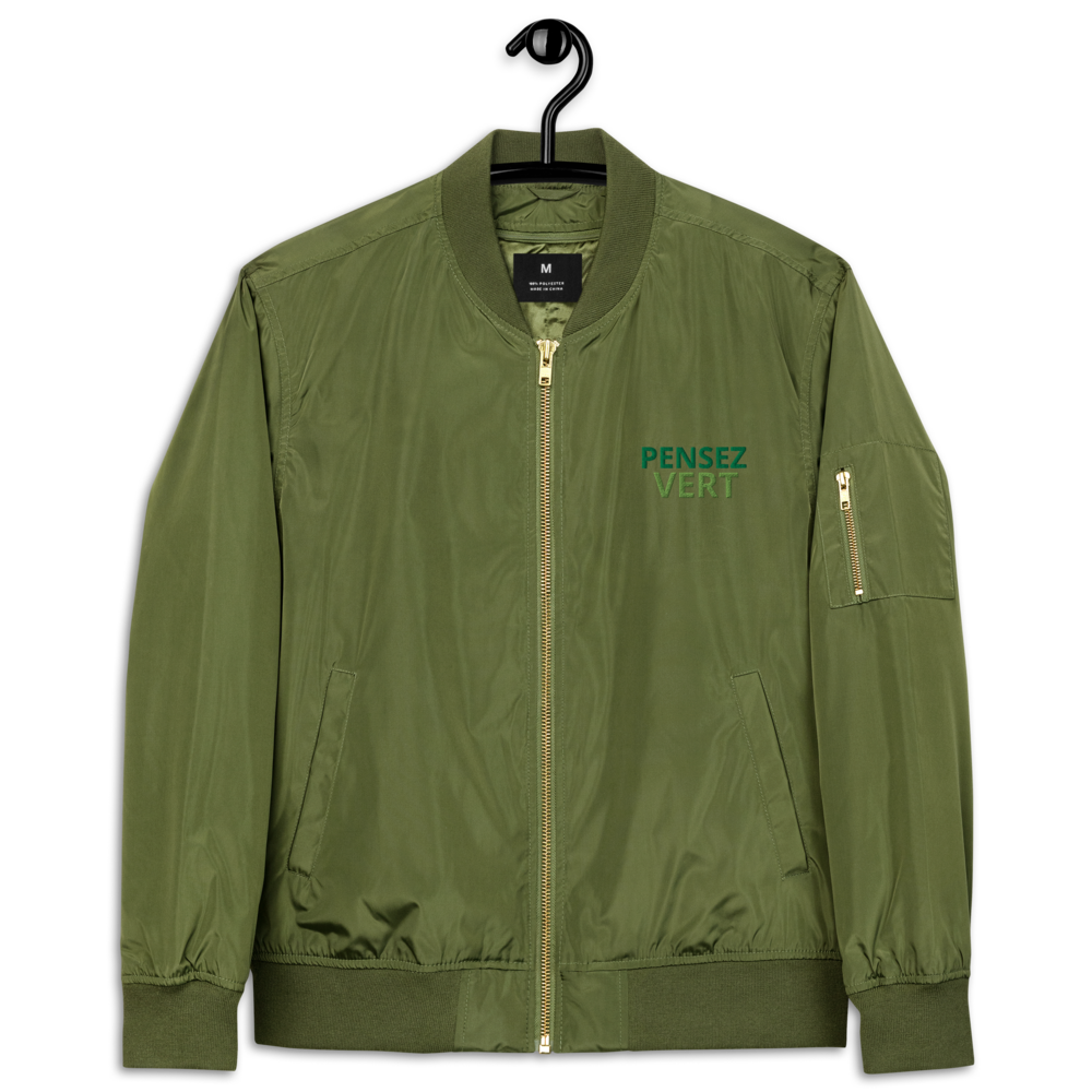 Veste Bomber Premium – Écolo & Stylée comme Kevin